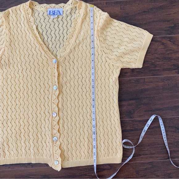 vintage knit button up - Picture 5 of 8